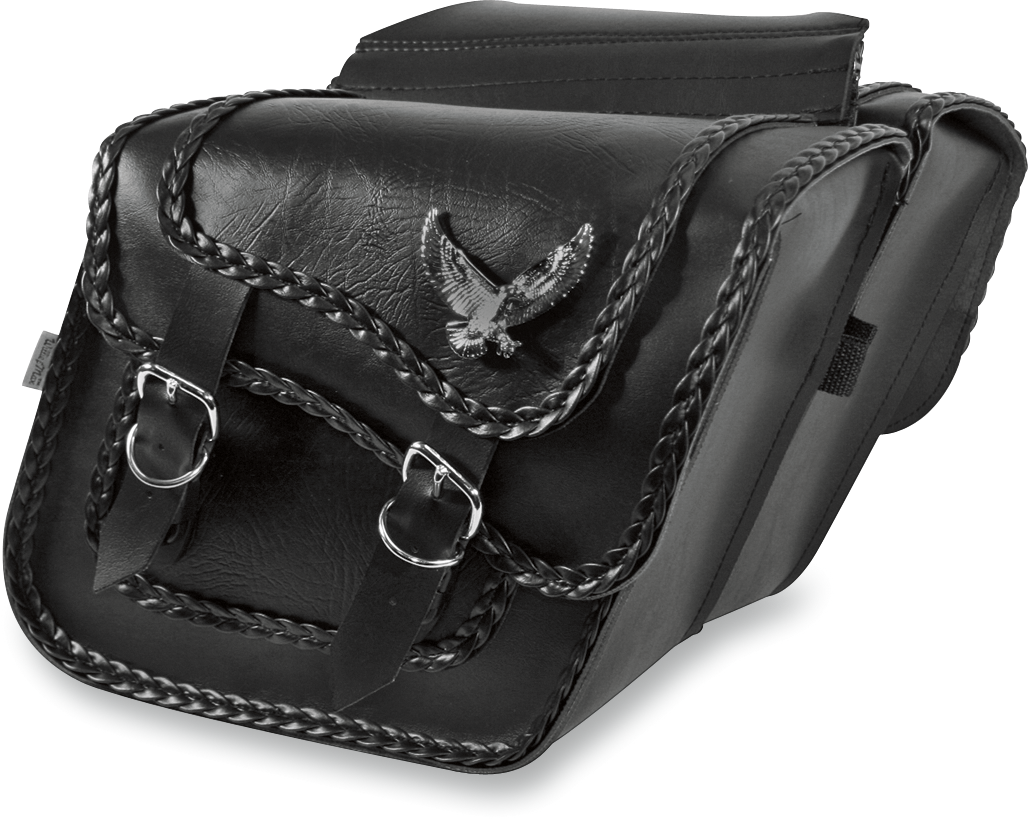 WILLIE & MAX LUGGAGE Black Magic Saddlebags