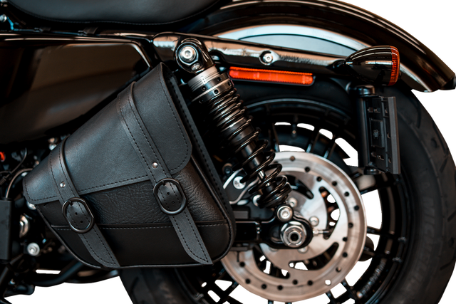 WILLIE & MAX LUGGAGE Blackjack Swingarm Saddlebag