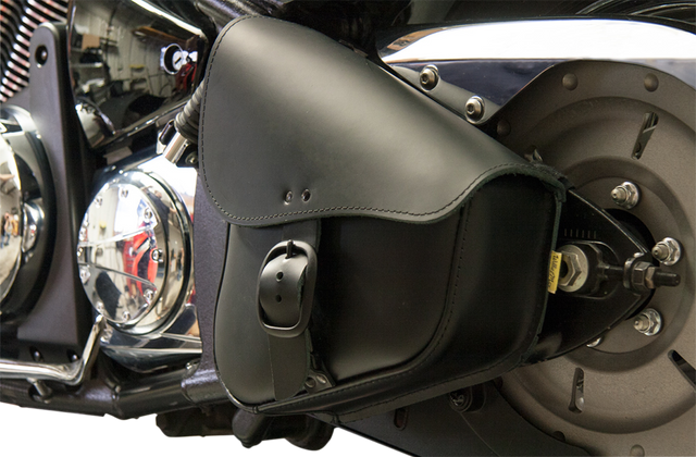 WILLIE & MAX LUGGAGE Leather Swingarm Bag