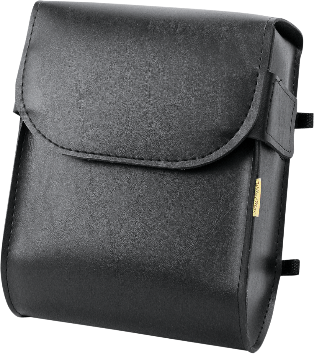 WILLIE & MAX LUGGAGE Raptor Sissy Bar Bag - Black 3503-0010