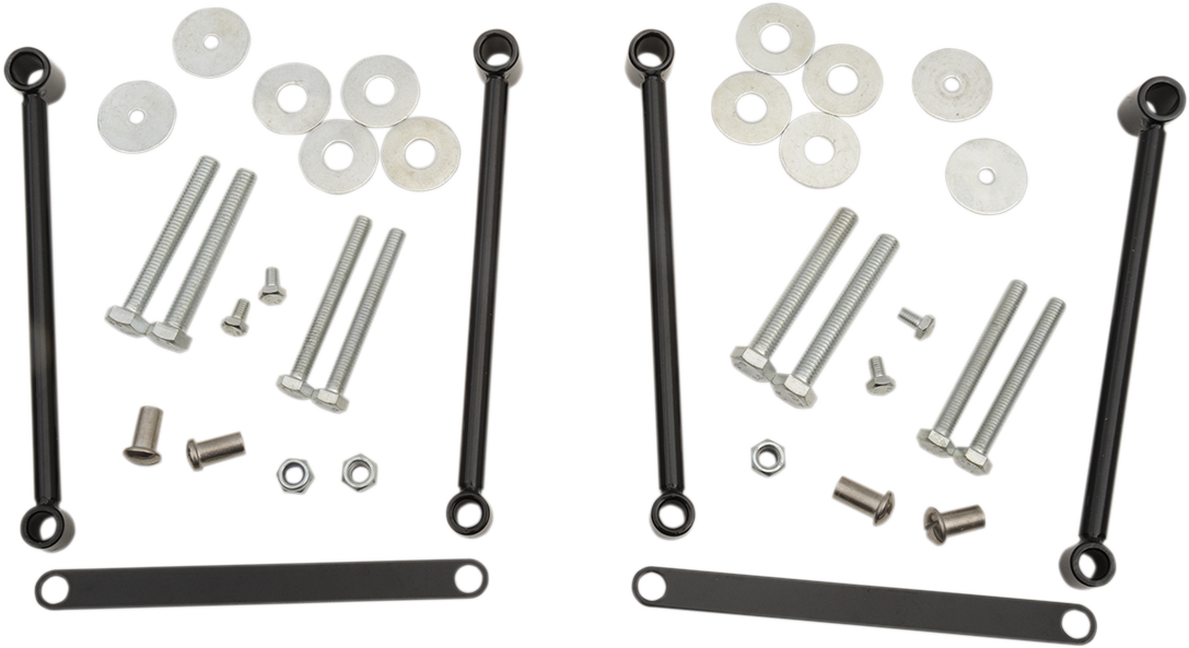WILLIE & MAX LUGGAGE Universal Saddlebag Hard Mount Kit - Saddlebag Hard Mount Kit / Universal 3501-0056