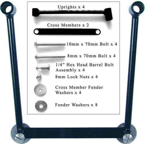 WILLIE & MAX Saddlebag Hard Mount Kit - 58633-00