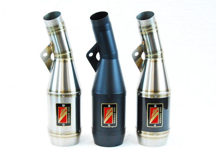 Competition Werkes GP Slip On Exhaust for the Kawasaki ZX-6R 636 (2013+)