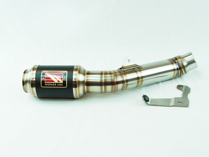 Competition Werkes GP RACE Slip On Exhaust for the Kawasaki ZX-6R 636 (2013+)