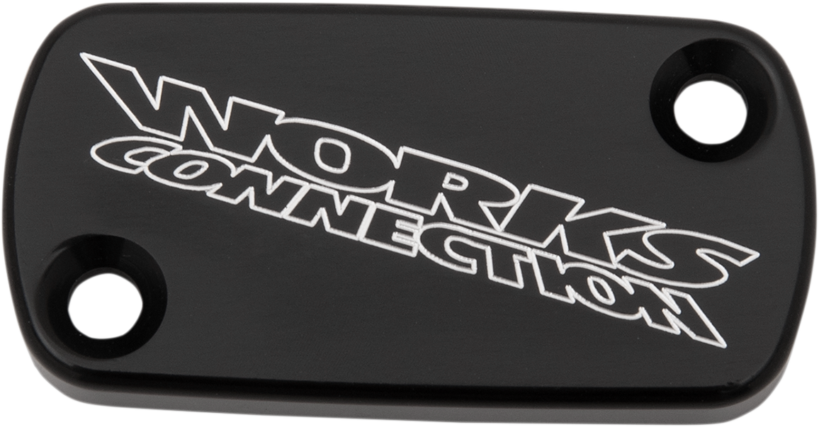 WORKS CONNECTION Anodized Billet Aluminum Front Brake Reservoir Cover