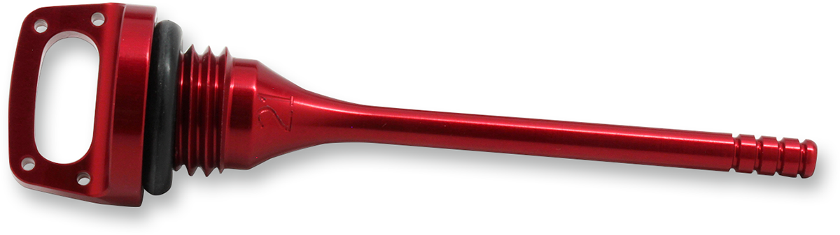 WORKS CONNECTION Oil Dipstick - Dipstick / Red / Honda 0950-0852