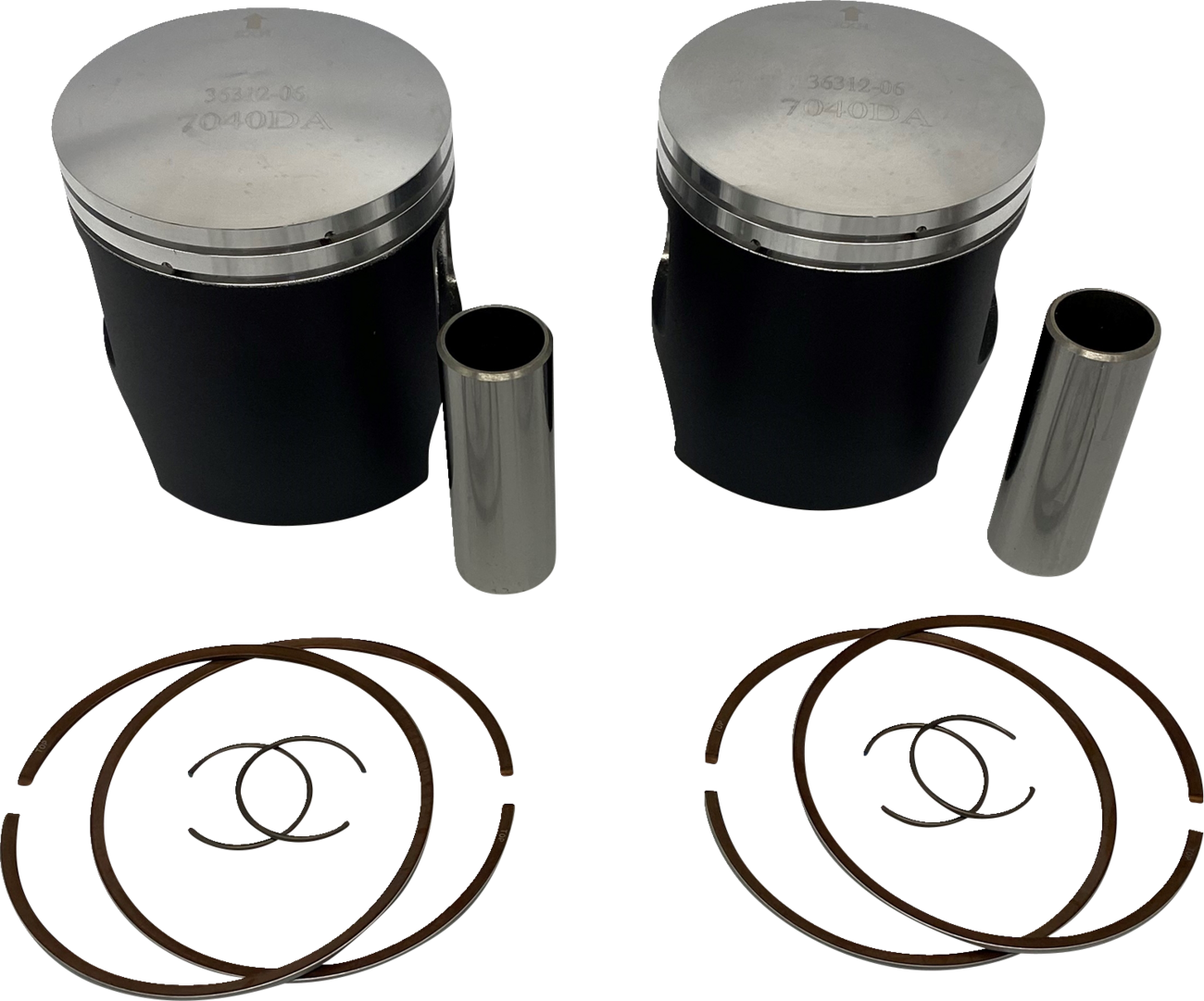 WOSSNER Piston Kit for 2 Stroke