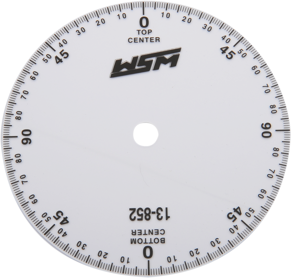 WSM Engine Degree Wheel - 8050-1010