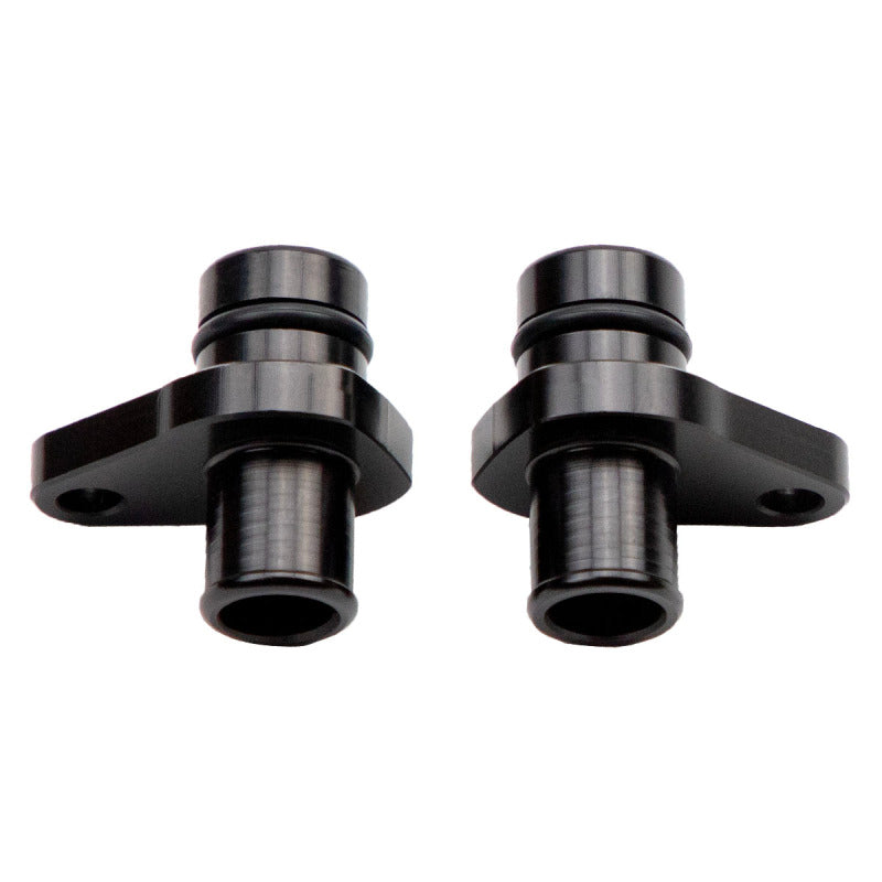 Wehrli 04.5-2010 Duramax LLY/LBZ/LMM Crankcase Vent (PCV) Fitting Kit - Billet Black Anodized - WCF100189