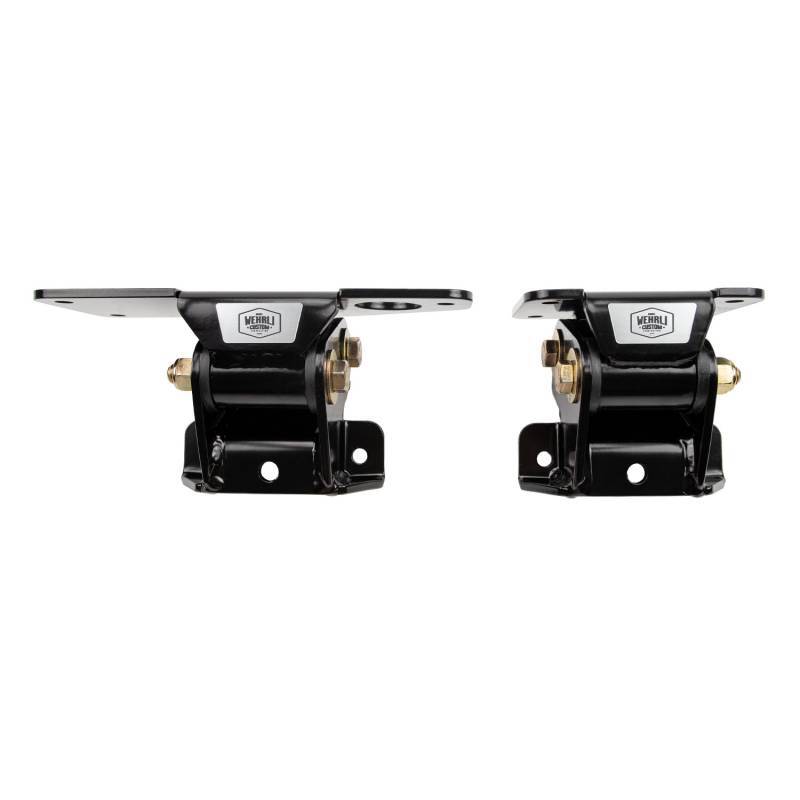 Wehrli 2001-2010 GM HD Chassis L5P Engine Swap Mount Kit - Semi-Gloss Black - WCF100170