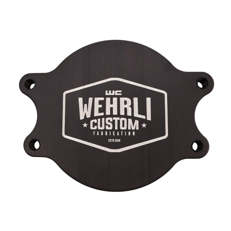 Wehrli 2001-2016 Chevrolet 6.6L Duramax Valley CP3 Block Off Plate - WCF100024