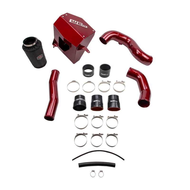 Wehrli 2010-2012 Cummins 6.7L Stage 2 High Flow Bundle Kit - WCFab Red - WCF100419-RED