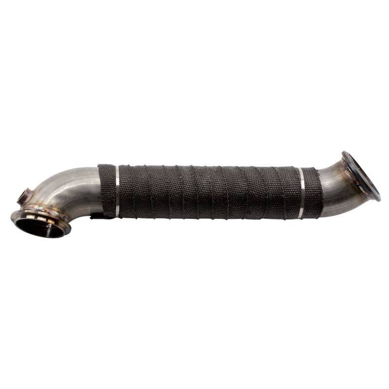 Wehrli 2011-2015 Chevrolet 6.6L LML Duramax 3in Stainless Down Pipe (V-Band Style) - WCF100704