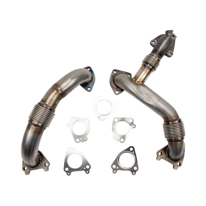 Wehrli 2011-2016 Duramax LML Stainless 2in Up Pipe Kit w/ Gaskets - WCF100197