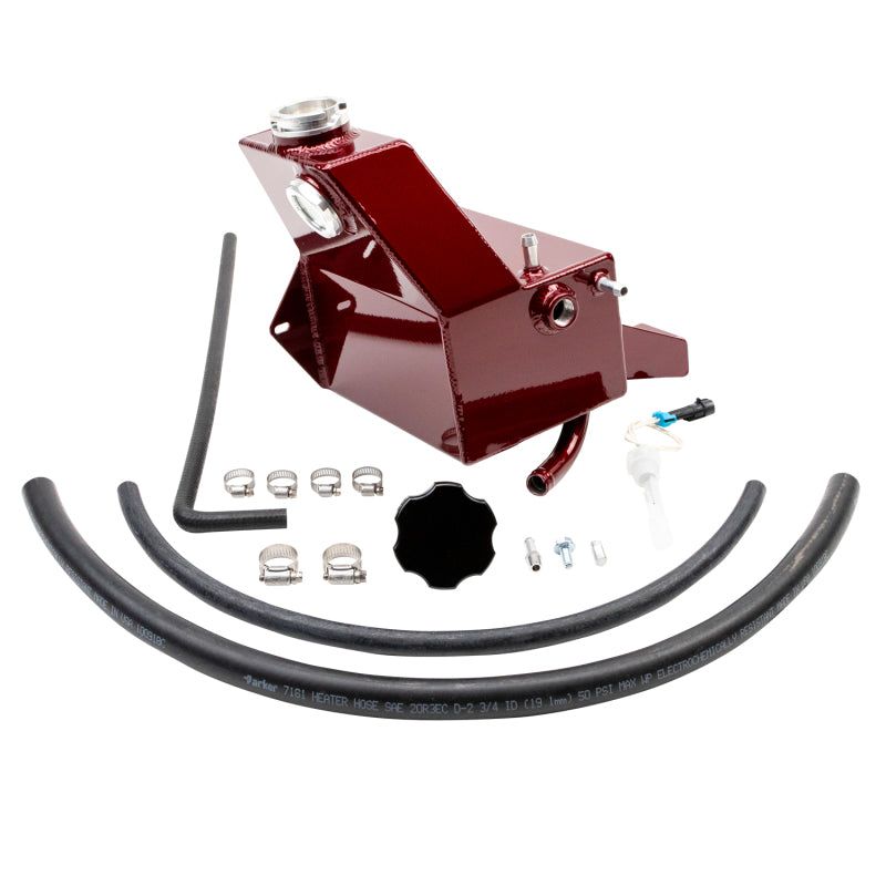 Wehrli 2013-2018 Dodge 6.7L Cummins OEM Placement Coolant Tank Kit - WCFab Red - WCF100628-RED