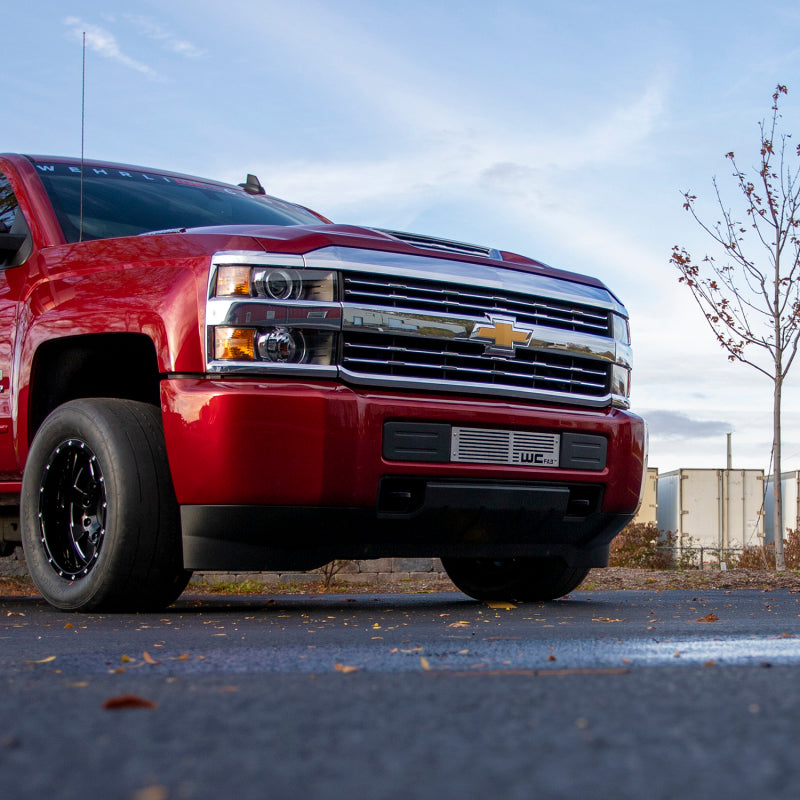 Wehrli 2015-2019 Chevrolet Silverado HD 6.6L LML/L5P Duramax Bumper Grille - Raw Stainless Finish - WCF100290-RAW