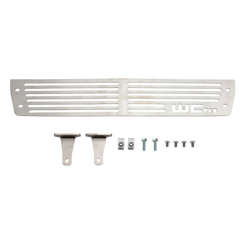 Wehrli 2015-2019 GMC Sierra 6.6L LML/L5P Duramax Bumper Grille - Raw Stainless Finish - WCF100291-RAW