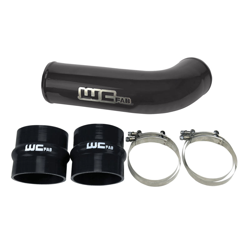 Wehrli 2017-2019 Chevrolet 6.6L L5P Duramax 4in Intake Pipe (Use w/OEM Air Box) - Bengal Blue - WCF100709-BB