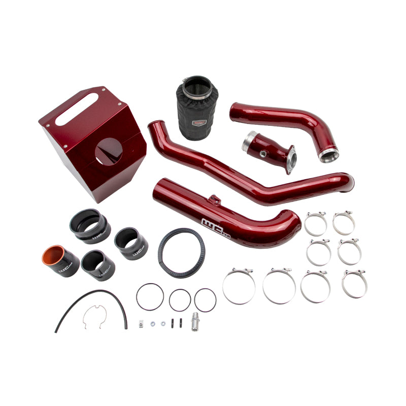Wehrli 2017-2019 Chevrolet 6.6L L5P Duramax High Flow Intake Bundle Kit Stage 2 - Red - WCF100441-RED