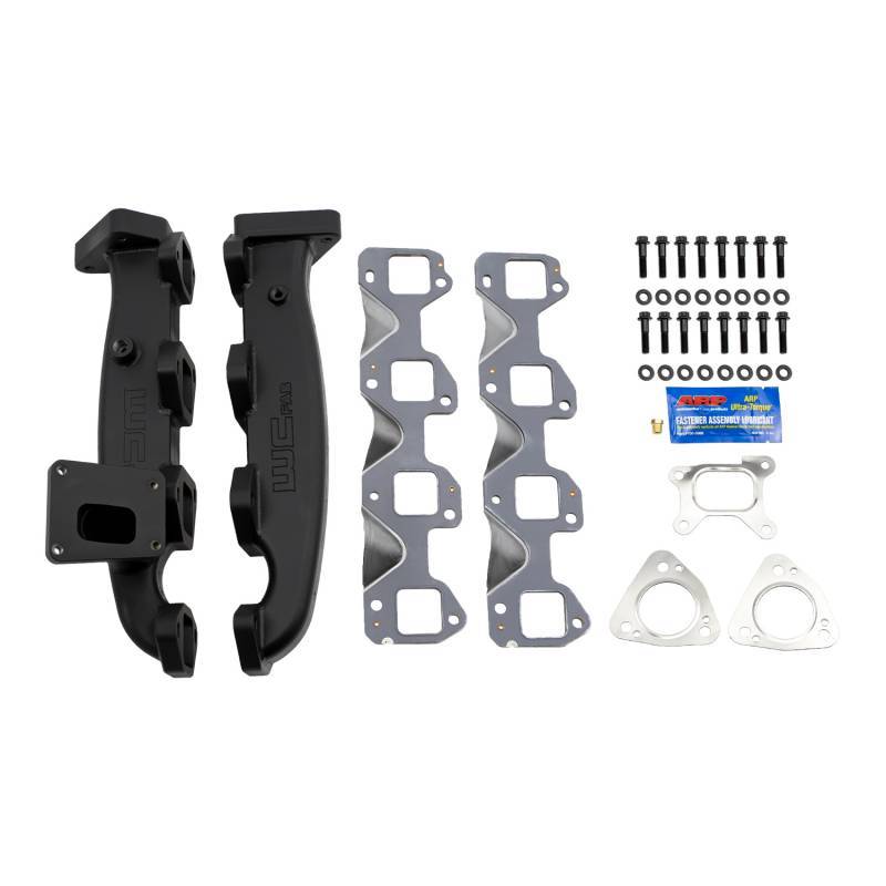 Wehrli 2017-2024 L5P Duramax Billet Exhaust Manifold Kit w/ Gaskets and ARP Hardware - WCF100373