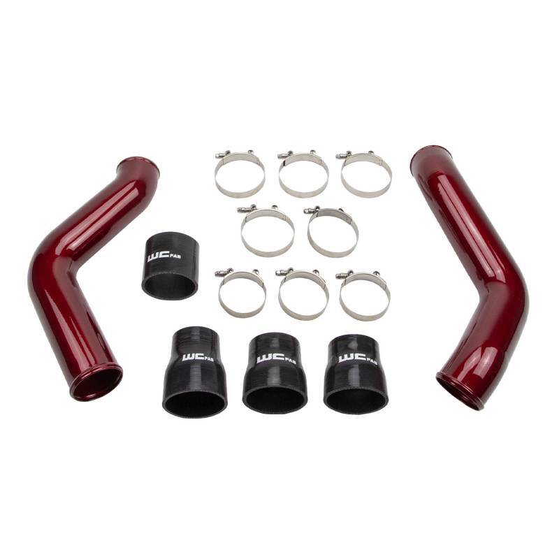Wehrli 2019-2023 Dodge Cummins 6.7L Stage 1 High Flow Intake Bundle Kit - WCFab Red - WCF100292-RED