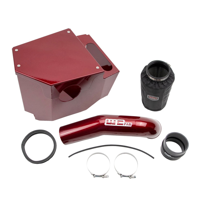 Wehrli 2020-2024 Chevrolet 6.6L L5P Duramax 4in Intake Kit - Red - WCF100702-RED