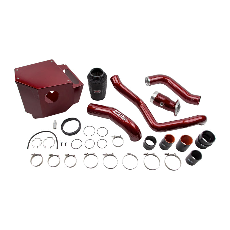Wehrli 2020-2024 Chevrolet 6.6L LP5 Duramax High Flow Intake Bundle Kit - Flat Black - WCF100414-FB