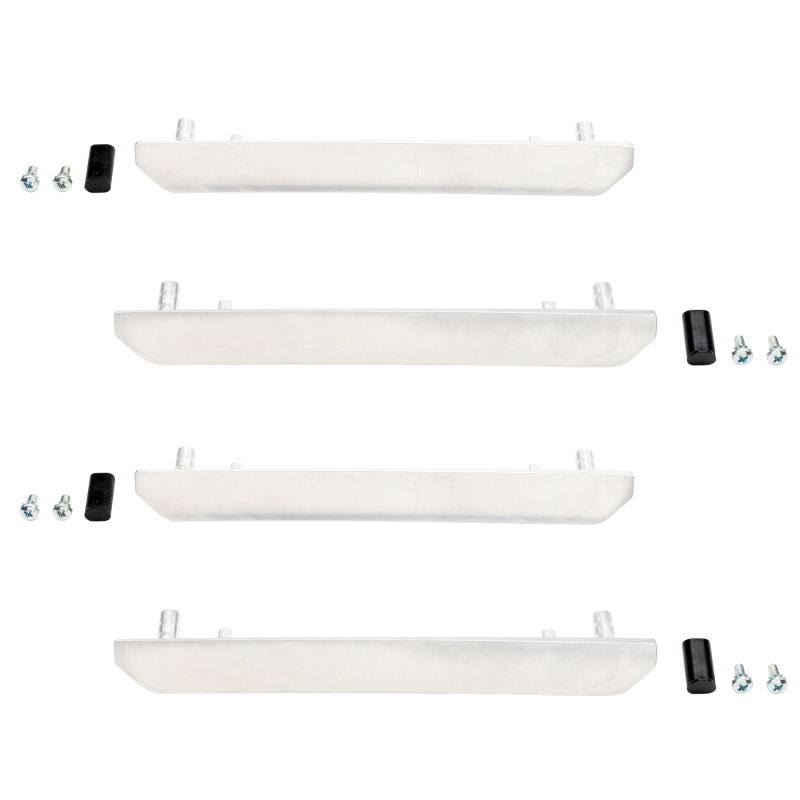 Wehrli 2020+ GMC 2500/3500HD Fender Flare Marker Light Delete Kit w/o Logo - Raw Finish - WCF100391