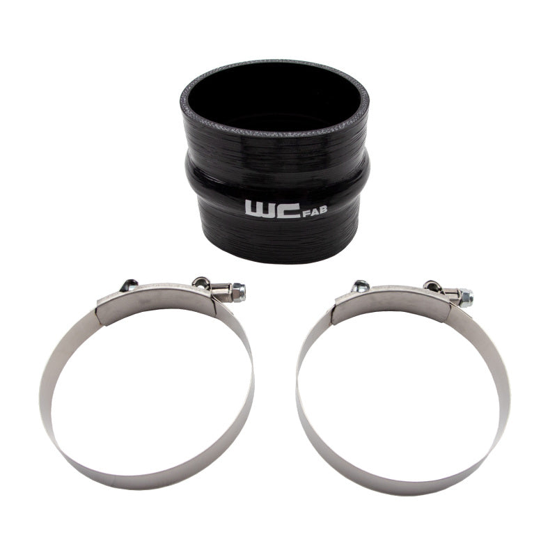 Wehrli 4in ID x 4in Long Silicone Hump Boot and Clamp Kit - Replacement - WCF207-100