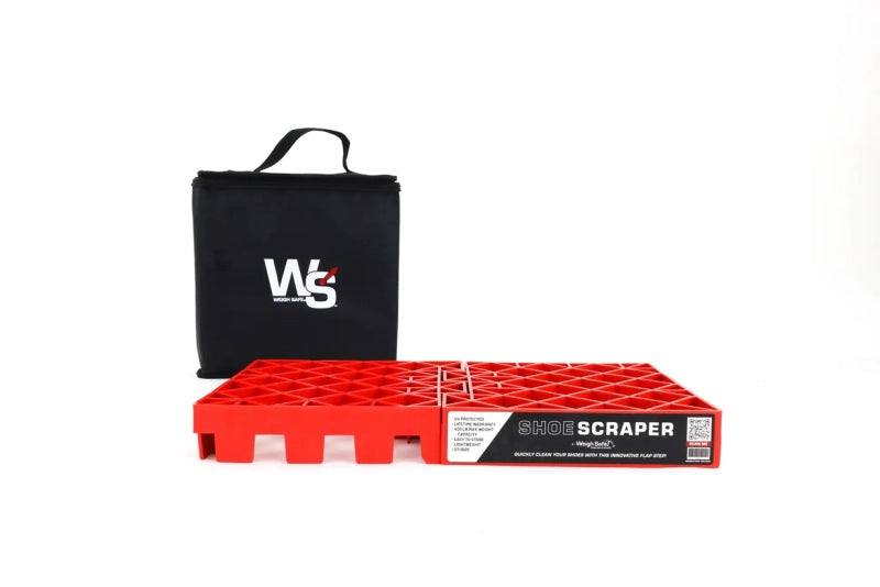 Weigh Safe Flap Step Shoe Scraper w/Bag - WSFS