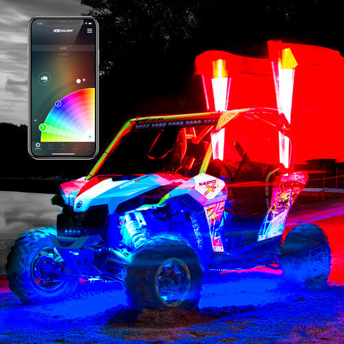 XK GLOW 2nd Gen Whip w/ Controller - XK-WHIPB-ADV