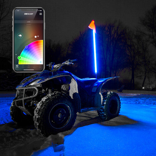XK GLOW 2nd Gen Whip w/ Controller - XK-WHIPB-STA