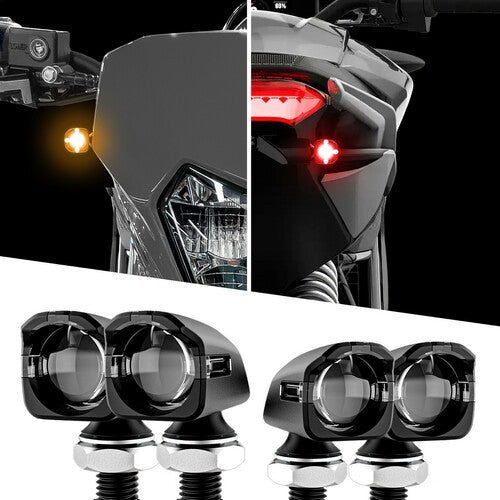 XK GLOW Mini LED Turn Signal - XK034022-B-KIT