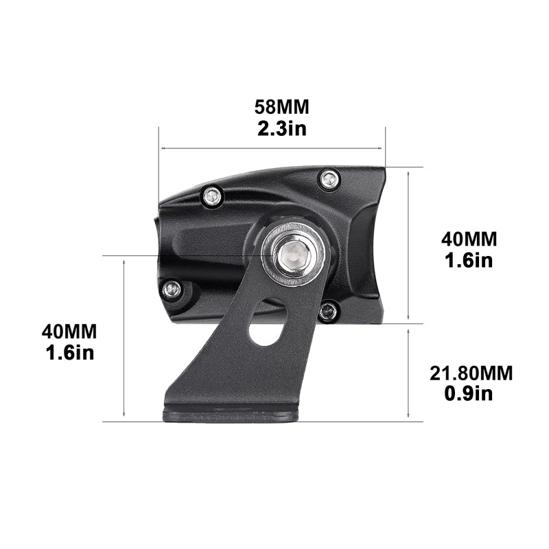 XKGLOW XK Glow Razor Light Bar Fog + Strobe No Wire & Switch 10in - XK064010-FS
