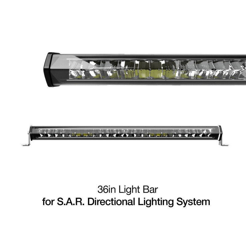 XKGLOW XK Glow White Housing SAR Light Bar - Emergency Search and Rescue Light 36In - XK-SAR-2W