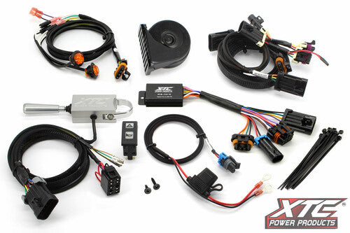 XTC POWER PRODUCTS ATS Turn Signal Kit W/Billet Lever - ATS-L-CAN-COM
