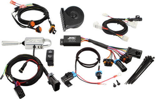 XTC POWER PRODUCTS ATS Turn Signal Kit W/Billet Lever - ATS-L-KAW-RIDG