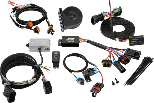 XTC POWER PRODUCTS ATS Turn Signal Kit W/Billet Lever - ATS-L-POL-M10U