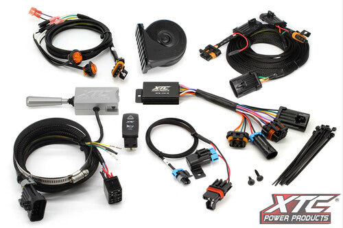 XTC POWER PRODUCTS ATS Turn Signal Kit W/Billet Lever - ATS-L-POL-M24U