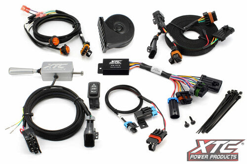 XTC POWER PRODUCTS ATS Turn Signal Kit W/Billet Lever - ATS-L-POL-RAN570
