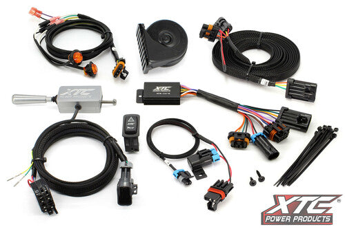 XTC POWER PRODUCTS ATS Turn Signal Kit W/Billet Lever - ATS-L-POL-RBU