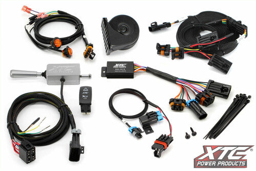XTC POWER PRODUCTS ATS Turn Signal Kit W/Billet Lever - ATS-L-POL-X24