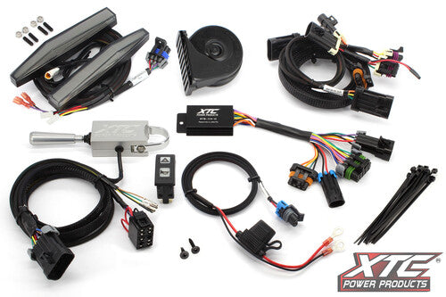 XTC POWER PRODUCTS AUTO TURN SIGNAL KIT W/ BILLET - ATS-L-CAN-COM-DRL