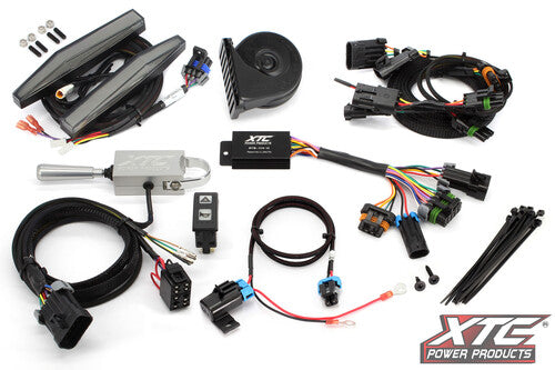 XTC POWER PRODUCTS AUTO TURN SIGNAL KIT W/ BILLET - ATS-L-CAN-X3-DRL