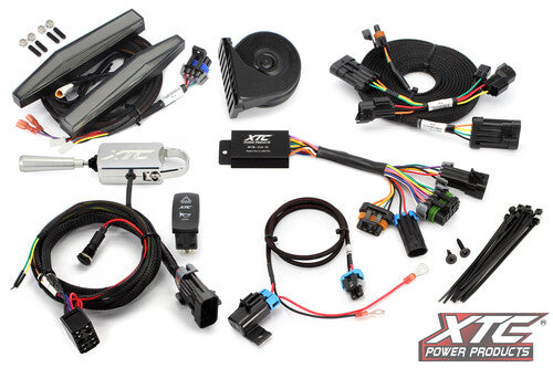 XTC POWER PRODUCTS AUTO TURN SIGNAL KIT W/ BILLET - ATS-L-KAW-MPRO-DRL