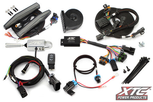 XTC POWER PRODUCTS AUTO TURN SIGNAL KIT W/ BILLET - ATS-L-KAW-SV3-DRL