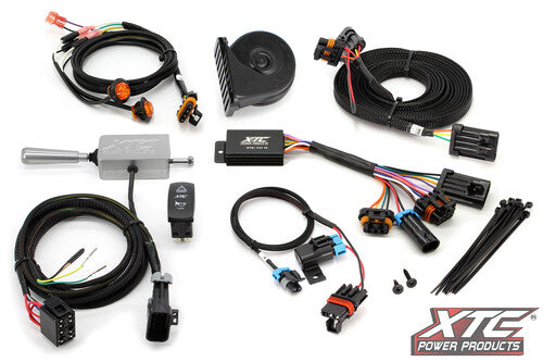 XTC POWER PRODUCTS AUTO TURN SIGNAL KIT W/ BILLET - ATS-L-POL-GBU-DRL
