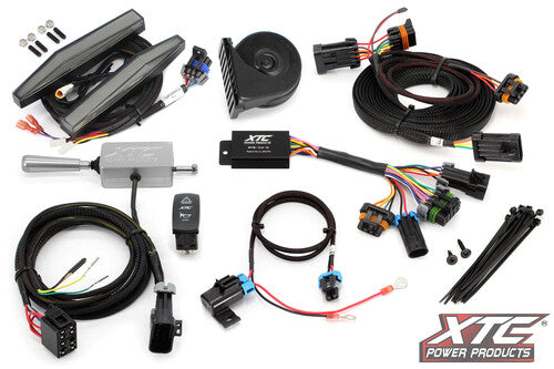 XTC POWER PRODUCTS AUTO TURN SIGNAL KIT W/ BILLET - ATS-L-POL-RC3-DRL