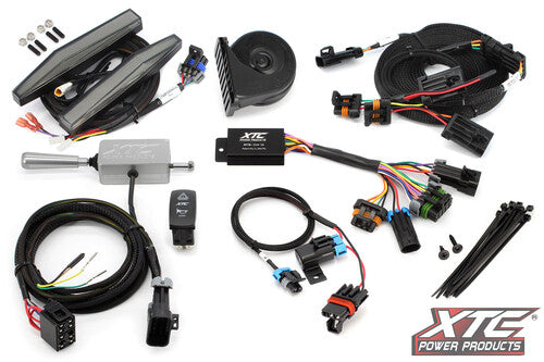 XTC POWER PRODUCTS AUTO TURN SIGNAL KIT W/ BILLET - ATS-L-POL-X24-DRL