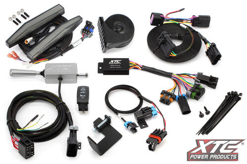 XTC POWER PRODUCTS AUTO TURN SIGNAL KIT W/ BILLET - ATS-L-POL-XPED-DRL